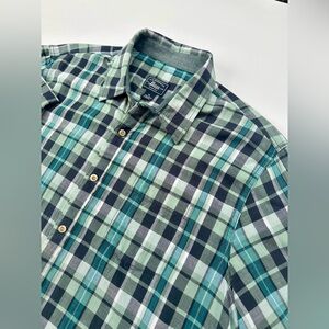 Men’s G.H. Bass Short Sleeve Plaid Shirt Size XL​​
